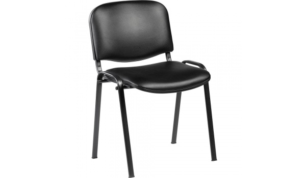 chaise_visiteur_nettoyage_facile_simili_noir-si-lidauca
