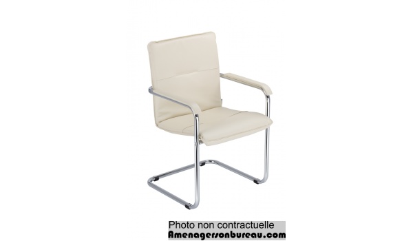 fauteuil accueil n-tango-beige