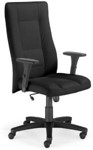 Fauteuil de Direction tapissé cuir TUVINIS