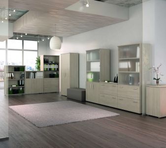 Armoires bois portes battantes