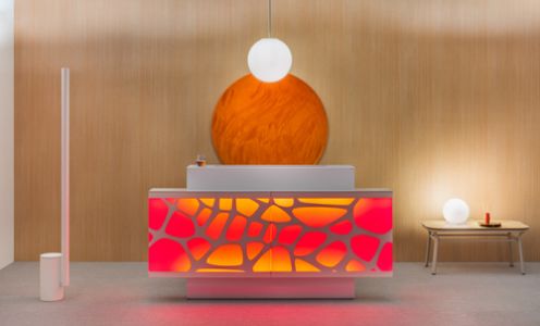 Banque droite originale avec led CARGONI
