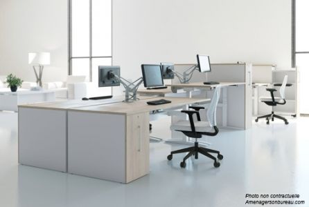 Bureau réglable en hauteur électriquement LIFTELEC