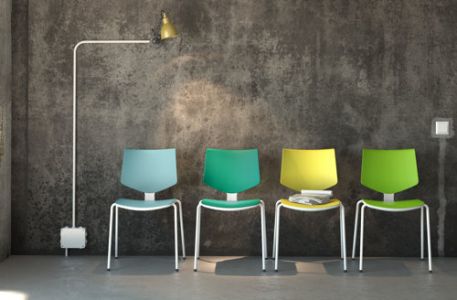 Chaise bicolore moderne OLOLA