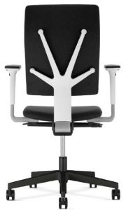 Fauteuil de bureau tapissé design et ergonomique MANO-T
