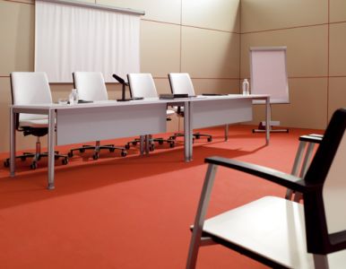 Table modulaire pieds ronds